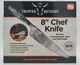 BRAND NEW The Trusted Butcher 8" Chef Knife As Seen On TV With Protective Cover