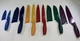 NOS Cuisinart 12pc Knife Set Color C55-12PCER1 w/Blade Guards Ceramic Coated