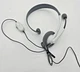 Microsoft XBOX 360 White Gray Wired Chat Headset w/ Mic OG OEM VGC - Tested 