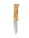 Karesuando Kniven Paltsa Lockback Pocket Knife Curly Birch Handle - 4060-02