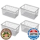 Nprohuge 4 Pack Freezer Organizer Bins Stand Up Freezer Organizers for 16 Cu.Ft
