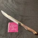 Vintage CARVING KNIFE LIFETIME CUTLERY JET-CUT 8&rdquo; Stainless Steel Blade D 400