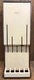Cutco Knife Wall Rack #1742 5 Slot- Brown, knives not included
