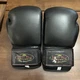 KING Kickboxing 12 oz MMA Boxing Style Gloves Black Adult Martial Arts, EUC