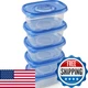 Glad Food Storage Containers - Soup And Salad Container - 24 Ounce - 5
