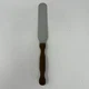 Vintage No. 28 CUTCO CAKE ICING SPATULA SPREADER KNIFE Classic Brown Handle
