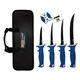 AccuSharp 6-Piece Fillet Knife Kit Titanium-Coated Stainless Blades TPR Handles