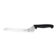 Mercer Culinary M23890 Millennia&reg; 9" Offset Japanese Steel Wavy Edge Bread Knife
