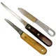 Vintage Utility Knife Trio &ndash; Dexter 1376, U.S. Mess Kit, Handmade Full Tang