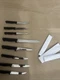 J.A. Henckles International Ever Edge Stainless Bundle Lot Set  8 Knives Japan