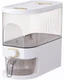 Sooyee 11LB Rice Dispenser Container with Lid, Measuring Cup - Freshness Timer