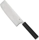 Spyderco Minarai Nakiri Fixed 7.26" Plain Edge Premium Kitchen Knife K17PBK