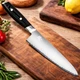 Yaxell Mon 36300 8" Gyuto Chef Knife VG10 Damascus Steel Micarta Handle Japan