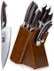 HOSHANHO 8-Piece Kitchen Knife Set, Japanese High Carbon Super Steel Knife Se...