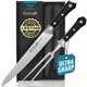 Cutluxe Turkey Carving Knife Set &ndash; Carving Fork & Knife for Meat, BBQ, Briske...