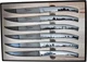 ROGER ORFEVRE Laguiole Le Theirs Premium 6-Piece Steak Knife Set, Cities Skyline