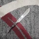 Cutco 1722 Butcher Knife Made in USA Brown Swirl Handle 