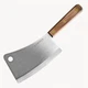 Lamson Meat Cleaver, with Riveted Walnut Handle, Stainless Steel, 12