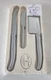 Jean Dubost LAGUIOLE Cheese Knife Knives 3 Piece Stainless Steel NEW! 