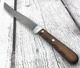 Vtg Case XX Stainless Carving Knife P 251-8&rdquo; SE Serrated Finger Grip Wood Handle