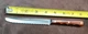 CASE XX M-254, Miracl-Edge Stainless Serrated Bull Nose Stk Knife,  Wood Scales