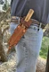 Vintage Russell Green River Works Knife USA Made Leather Sheath 159-6 6" Chef