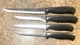 Lot of (4) J.A. Henckels International Everedge Plus Knives