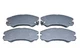 Beck/Arnley 087-1475 Silver Supreme Semi-Metallic Disc Brake Pad Kit NOS