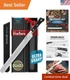 Razor Sharp BBQ Brisket Knife &ndash; 12&rdquo; High Carbon Steel with Lifetime