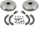 Brake Drums Shoes Wheel Cylinders Hardware Kit For Nissan Sentra 2007 2008 2012
