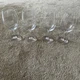 4 RIEDEL Red Wine WINE GLASSES 7-3/8 in