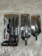 Smiths Lawaia Electric Fillet Knife Set,  8&rdquo; & 4.5&rdquo; Flex Blades (Lot of 3) NEW 