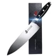 TUO Chef Knife - Kitchen Knives 8-inch High Carbon Stainless Steel BLACK HAWK