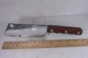 Case XX P-2032 Chromium Cleaver Knife Full Tang Wood Handle USA