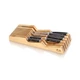 Cangshan HELENA Series German Steel Forged 7-Piece In-Drawer Knife Set (Black)