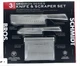 New ! Schmidt Brothers Gridiron Series Knife & Scraper Set of 3