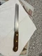 Vintage Chicago Cutlery BT7 Bread Knife Serrated Blade Walnut Handle