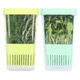 LAWNFUL 2-Pack Fresh Herb Keeper for Refrigerator, BPA-Free Herb Saver Storage