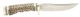 Uncle Henry 153UH Next Gen Golden Spike Knife with 5in High Carbon 5", Brown