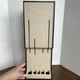 Cutco Knife Holder 5 Slot #K1743 Plastic Tray Drawer Wall Mount, Vintage Cream