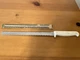 Vintage Quikut Quikkle Double Sided Knife Stainless 9" Serrated Carver Slicer
