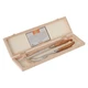 Jean Dubost Laguiole 2-Piece Carving Set, Olive Wood Handles - Rust-Resistant...