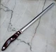 Vintage CUTCO 1724 Bread Slicer Knife Serrated Classic/Brown Swirl