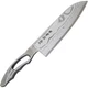 Kanetsune Kitchen Santoku Knife Core VG-10 Steel Blade Stainless Handle - KC-193