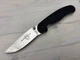 Ontario RAT II Folding Knife - 3" D2 Tool Steel Drop Point Blade - Black Handle