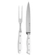 🔥 Henckels Forged Bolster Accent 2-pc Carving Set - White Handle German Steel
