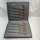 Chicago Cutlery Steak Knife Set Of 8 103S Full Tang Walnut Wood Handle