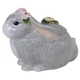 Certified International Sweet Bunny 3-D Bunny 64 Oz. Cookie Jar 23242