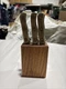 Vintage Chicago Cutlery Steak Knives & Block - Set of 6 - Model 103S - 4" Blade