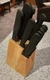 Cutlery Shappu 2000 Japanese Stainless Steel 10 Piece (+ 1) Knife Set Wood Block